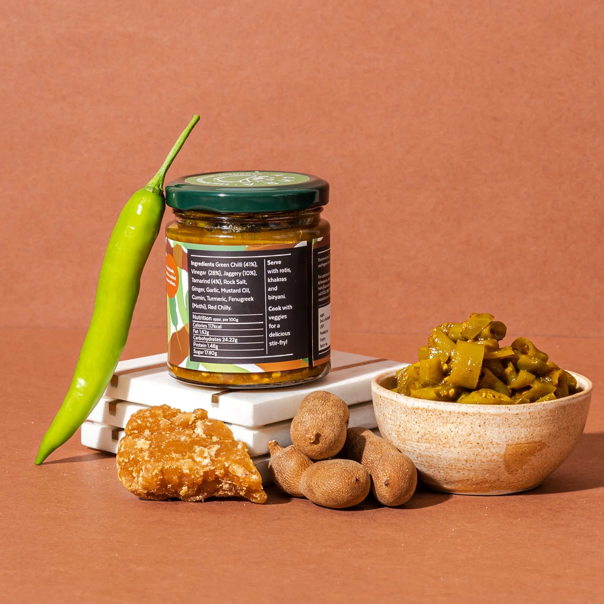 Green Chilli Pickle